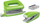Set stapler-i dhe vrimëbërsi Leitz MINI WOW, 10 fletë, jeshil