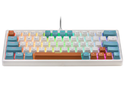 Tastierë mekanike Gaming Tracer GAMEZONE EVO3, USB, RGB, e bardhë