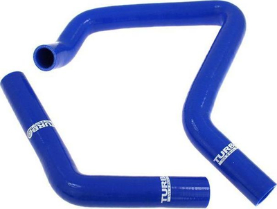 Tuba silikoni uji TurboWorks Honda Civic B16A B16B EK4 EK9 DC2 96-00, mban deri në 200°C, silikon i përforcuar, blu