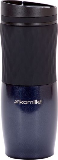 Termos Kamille KM-2047, 500ml, çelik inox, blu e errët