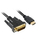Kabllo HDMI në DVI-D Sharkoon, 3 m, 1920x1200, e zezë
