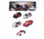 Set lodrash Majorette Racing Deluxe Trailer, 2 makina die-cast, rimorkio me 4 ndarje