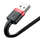 Kabllo USB në Lightning Baseus, 2 m, 1.5A, e kuqe