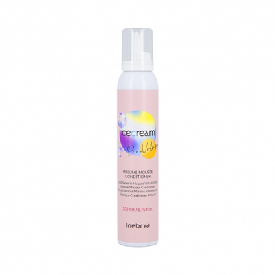Shkumë-Balsam Inebrya Ice Cream Pro Volume, 200 ml