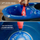 Set mop me kovë Vileda H2Pro Spin System, mekanizëm rrotullues, rezervuar uji i pastër, gri