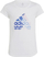 Bluzë Adidas Big Logo GT Jr IB9162, pambuk, goca, e bardhë