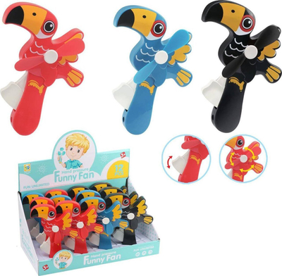Lodër mulliri ere Little Windmill Toucan Trifox, për kalamaj, ngjyra MIX