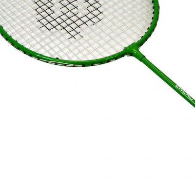 Set badminton Victoria Sport Mega 500, 4 raketa, rrjetë me shtylla, shumëngjyrësh
