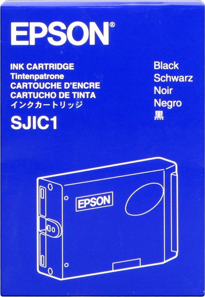 Bojë Epson SJIC1 (e zezë)