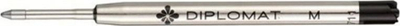 Rimbushje për stilolaps Diplomat Excellence A Plus / A2 / Aero / Optimist / Esteem, M, e zezë