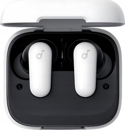 Kufje wireless Anker Soundcore P30i, Bluetooth 5.4, me heqje zhurme, IP54, të bardha