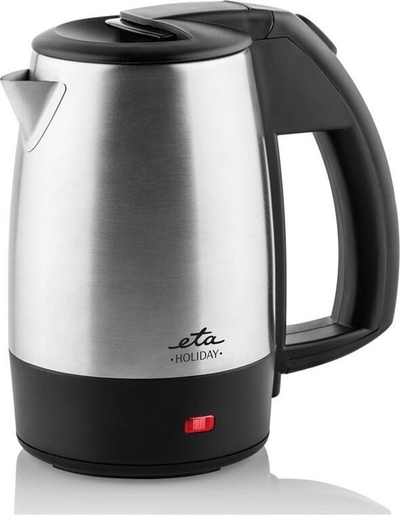 Çajnik elektrik ETA Holiday 6188 90010, 0.5L, 1000W, zi argjend