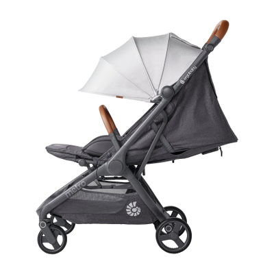 Karrocë bebe Ergobaby Metro 3 Deluxe, kompakte qyteti, ulëse ergonomike, gri Pearl