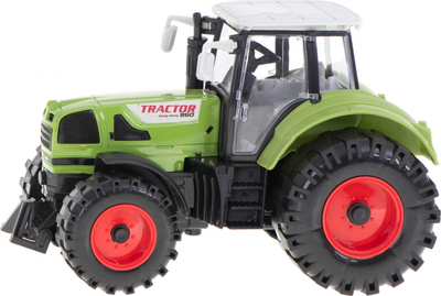 Lodër traktor ferme Zhong Sheng 950 me rimorkio, plastik, jeshil