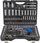 Set çelësash FORSAGE F-41501-5, 150 pjesë, me kuti plastike