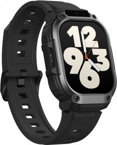 Ora inteligjente Zeblaze Thor SQ, 2.13" AMOLED, 2GB RAM 16GB, 4G, e zezë