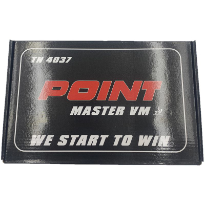 Rrjetë pingpongu Point Master VM, 175 x 15 cm, najllon, e zezë