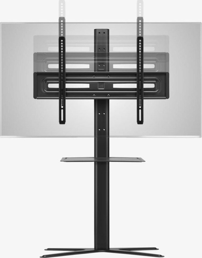 Stendë dyshemeje për TV One For All, 32"-85", 25 kg, me rrota, e zezë