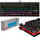 Механичка тастатура Forev FV-Q301, 87 тастери, RGB, црна