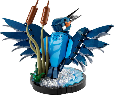 Set LEGO Icons Kingfisher 10331, model dekorativ, për të rritur, shumëngjyrësh