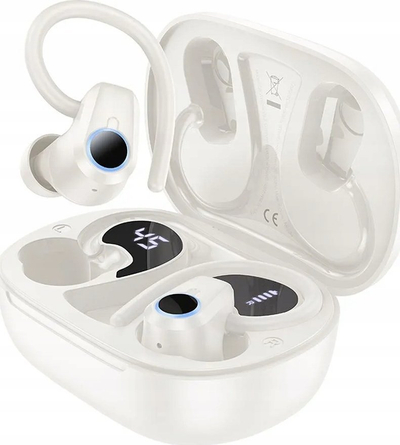 Kufje wireless Hoco EQ8, Bluetooth 5.3, HiFi, me ekran LED, të zeza