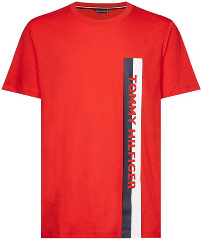 Maicë Tommy Hilfiger UM0UM01744-XL7, e kuqe, L