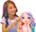 Set loje Rainbow High Styling Head, kokë stilimi 4 në 1, aksesorë flokësh dhe thonjsh, shumëngjyrësh