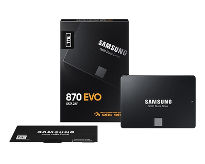 SSD i brendshëm Samsung 870 EVO, 1TB, SATA III, 2.5"