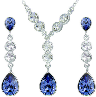 Set MHM Tanzanite Anie 34100