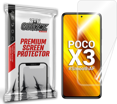 Folje mbrojtëse GrizzGlass Grizz CeramicFilm për Xiaomi POCO X3, keramike, transparente