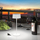 Lampë tavoline RealPower LED Solar, e rikarikueshme, dritë e rregullueshme, e bardhë