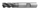 Freza fundore Carbide Shank HB10 VHM Blue Cut, diametër 10mm, 4 tehe, për INOX