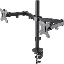 Mbajtëse për dy monitorë 13"- 32" Stell SOS 1120 - E zezë