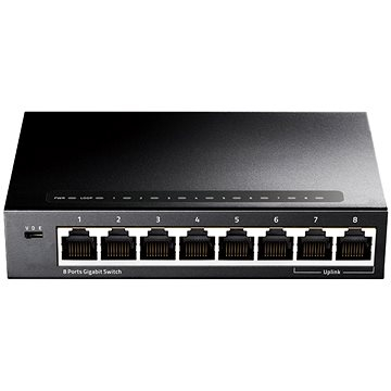 Switch rrjeti Cudy GS108, 8 porta Gigabit, 10/100/1000 Mbps, i zi