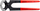 Pincë marangozësh Knipex 51 01 210, 210mm, me kokë çekiçi, e kuqe