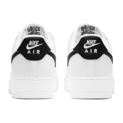 Atlete Nike Air Force 1 '07, lëkurë, të bardha edhe të zeza