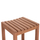 Tabure bar NIKOL HM18109, dru teak, 40x40x77 cm, ngjyrë natyrale