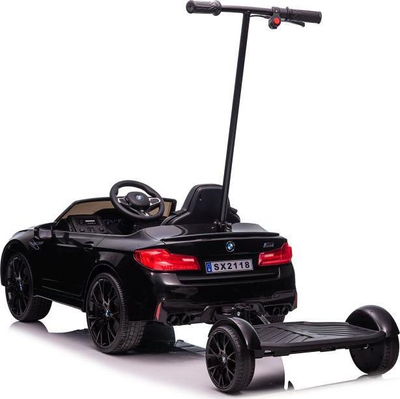 Makine elektrike per femije Lean Sport BMW M5, me platforme per prind, e zeze me shkëlqim