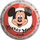 Top loje John Disney 100, 23cm, Mickey Mouse, shumëngjyrësh