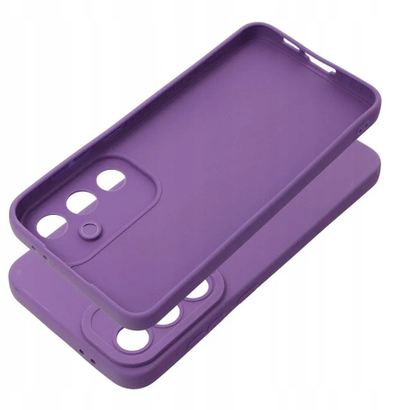 Заштитна маска Roar Luna за Samsung S24 FE, силикон, виолетова