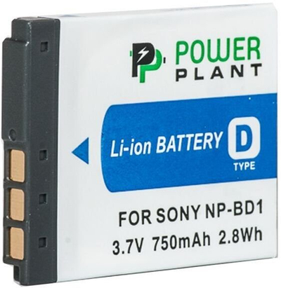Bateri kamerë Power Plant për Sony NP BD1 NP FD1, litium jon, e bardhë
