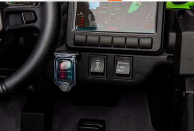 Makine elektrike për kalamaj Toyz Maverick Strong Pilot 4x4, 800W, e verdhë