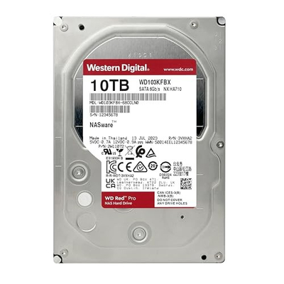 Hard disku i brendshëm Western Digital Red Pro, 10TB, 3.5", 7200rpm