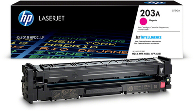 Toner HP CF543A no. 203A (1300 faqe), i kuq / vjollcë