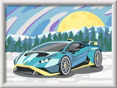 Maket dekorativ Creart Licensed Lamborghini, model për koleksion, shumëngjyrësh