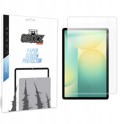 Заштитна фолија за екран Grizz PaperScreen за Samsung Galaxy Tab S10 FE, анти отпечатоци од прсти, мат, проѕирна