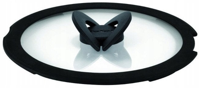 Kapak tenxhere Tefal Ingenio L9846753, 28 cm, xham me buzë silikoni, i tejdukshëm