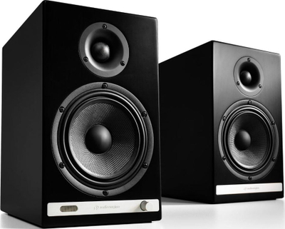 bokse bookshelf Audioengine HD6, bluetooth, optical in, të zeza