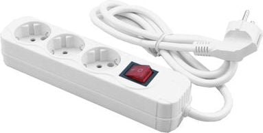 Zgjatës energjie MediaRange MRCS205, 3 priza, kabllo 1.4 m, i bardhë