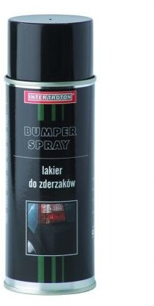 Spray boje tampona InterTroton Bumper Paint, 400ml, akrilik, i zi